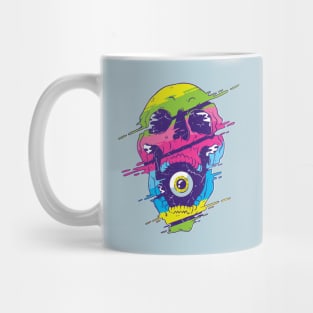 Psychodelic Skull Mug